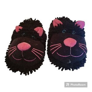 Aroma Home® Fuzzy Friends Cat Slippers